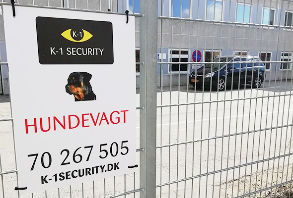 K-1 Security dit Vagtfirma på Sjælland